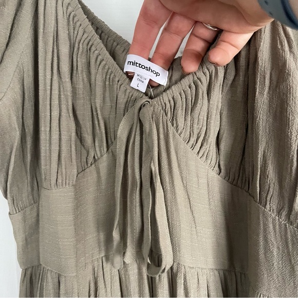 Army Green Maxi Dress - Picture 7 of 7